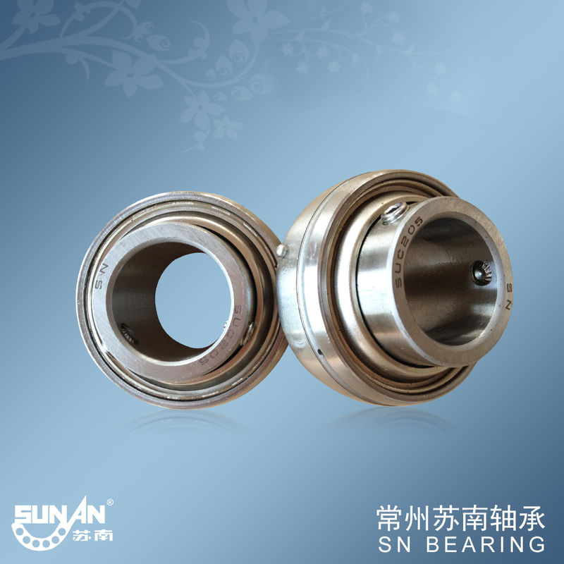 Stainless Steel S440 Insert Bearing Units Dia 25mm SUC205 , SUC200 Ball Bearings for sale